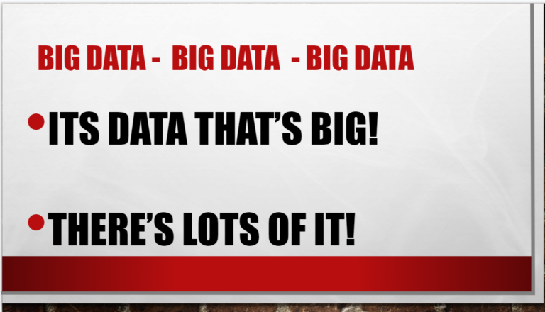 What is Big Data Science? - Grade A Computer Science